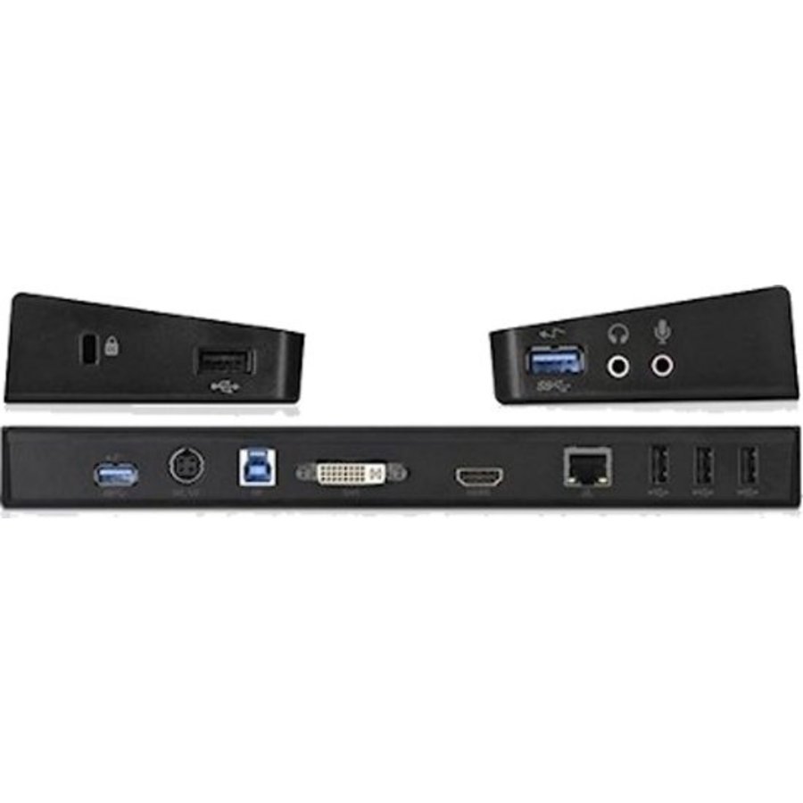 Dell D3000 USB 3.0 Docking Station – Dual Video Support – Gigabit LAN | Universeel voor Windows-2