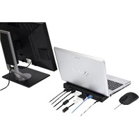 thumb-Dell D3000 USB 3.0 Docking Station – Dual Video Support – Gigabit LAN | Universeel voor Windows-3