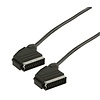 ValueLine SCART 03LC/2 Zwart - 2,5 meter