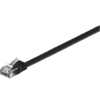 Zazitec Platte internetkabel | CAT5E | 1.5m | zwart