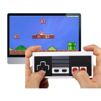 thumb-Retro NES USB Gaming Controllers voor PC & Mac – Set van 2 | Plug & Play – Klassiek Design-2