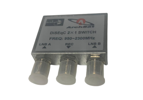 ArchSat 2x1 DiSEqC Switch 