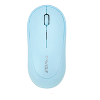 thumb-T-WOLF Q18 Wireless Mouse | 2.4 Ghz draadloos | 1600 DPI | Blauw-1