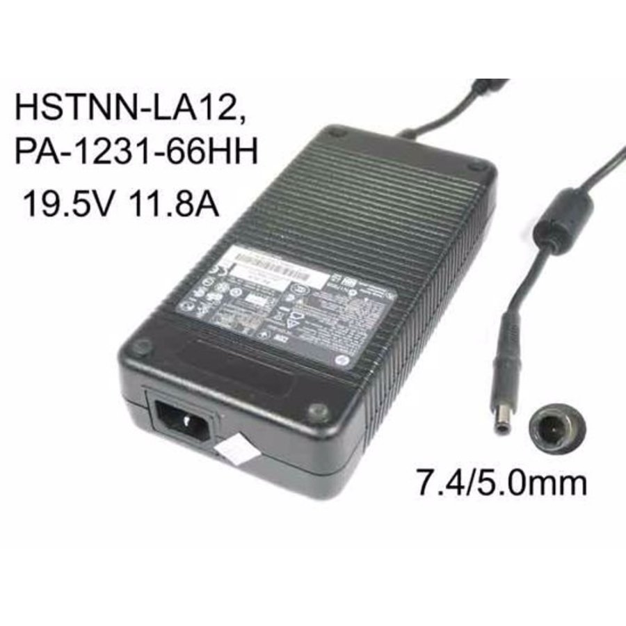 HP adapter big pin 230W 19.5V/12,2A (7,4 x 5.0mm)-3