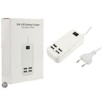 thumb-15W 4-Port USB opladergeschikt  voor mobiele telefoons & tablets-2