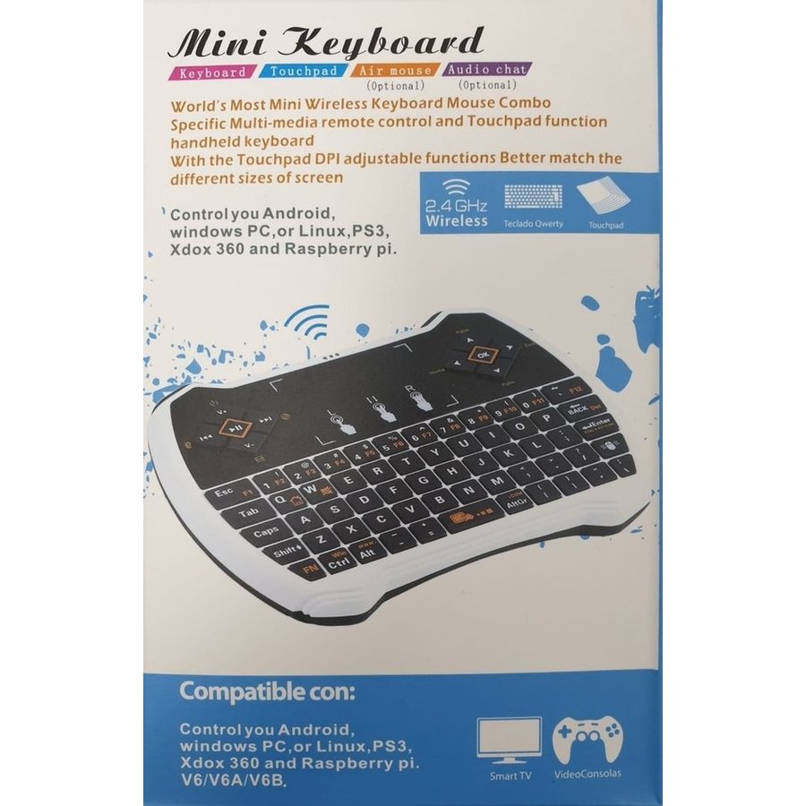 Mini Keyboard en Muis | 2.4 Ghz | Wireless-1