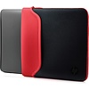 HP chroma 15.6 Laptop sleeve Zwart/Rood