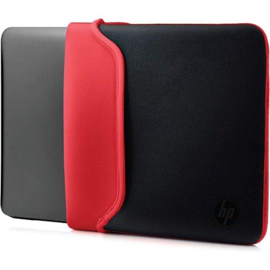 HP chroma 15.6 Laptop sleeve Zwart/Rood-1