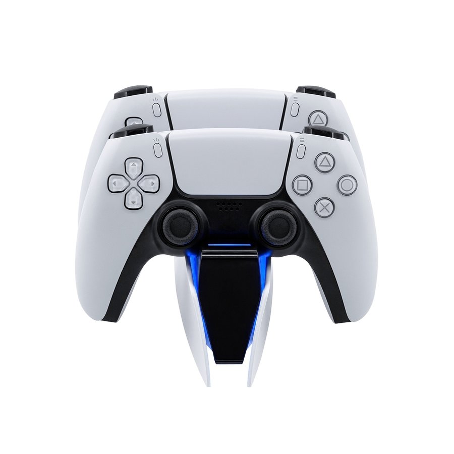 PS5 controller oplaadstation dock dual charging station voor 2 DualSense controllers USB-C fast charge LED indicator compatibel met PlayStation 5 en DualSense Edge controllers-1