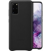 thumb-Samsung Leather Hoesje - Samsung Galaxy S20 Plus - Zwart-2