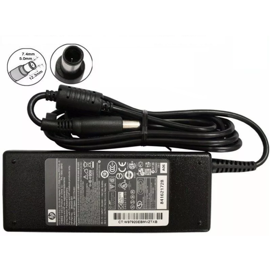 HP laptop adapter 90W 19V/4.7A (7.4 x 5.0mm)-2