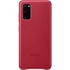 Samsung Samsung Leather Hoesje - Samsung Galaxy S20 - Rood