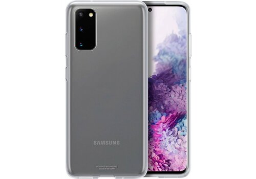 Samsung Clear Hoesje - Samsung Galaxy S20 - Transparant 