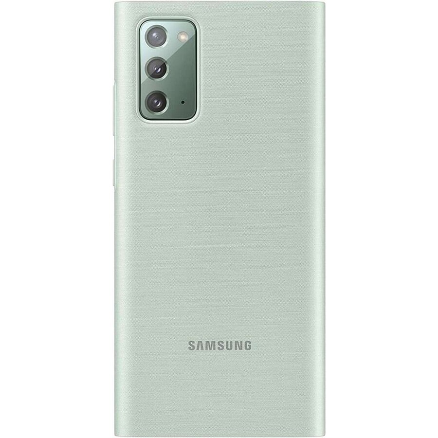 Samsung Clear View Hoesje - Samsung Galaxy Note 20 - Groen-3