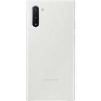 thumb-Samsung Galaxy Note 10 Leather Cover White-2