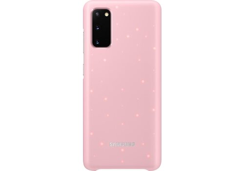 Samsung LED View Hoesje - Samsung Galaxy S20 - Roze 