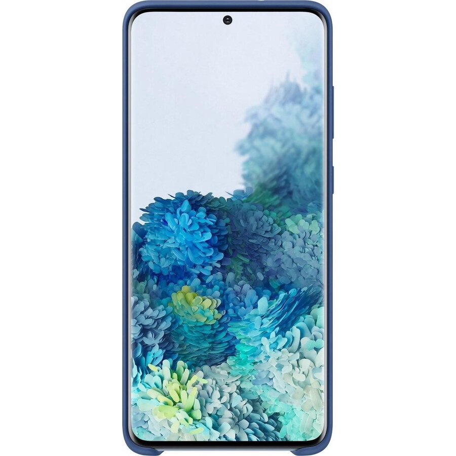 Samsung Silicone Hoesje - Samsung Galaxy S20 Plus - Donkerblauw-2