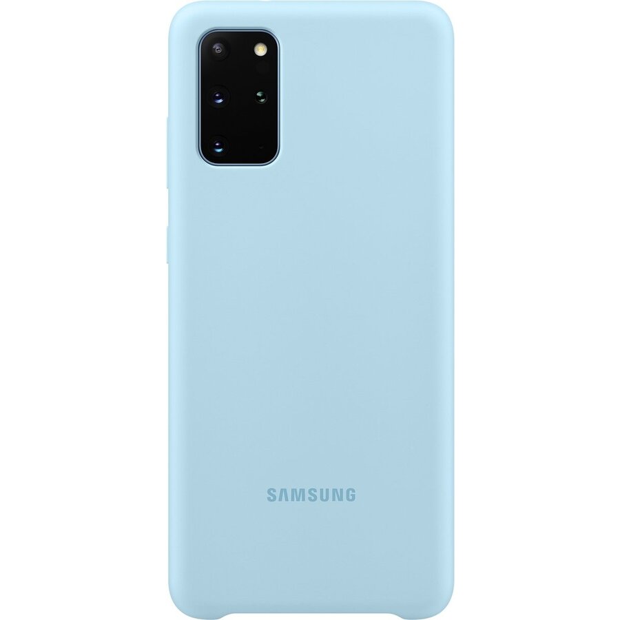 Samsung Silicone Hoesje - Samsung Galaxy S20 Plus - Blauw-1