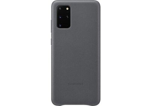 Samsung Leather Hoesje - Samsung Galaxy S20 Plus - Grijs 
