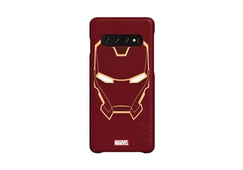 Samsung Iron Man Smart Hoesje - Samsung Galaxy S10 - Rood 