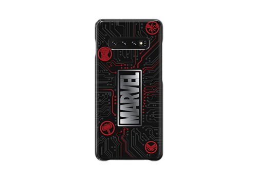 Samsung Marvel Smart Hoesje - Samsung Galaxy S10 Plus - Zwart 