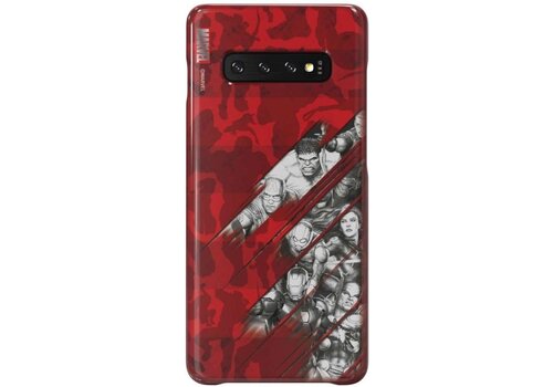 Samsung Marvel Avengers Smart Hoesje - Samsung Galaxy S10 Plus - Rood 