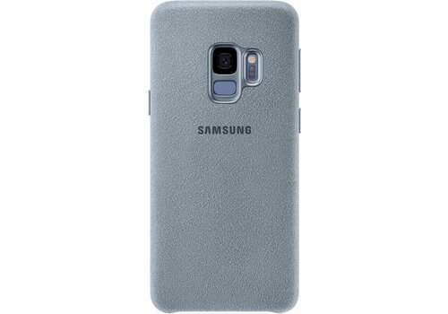 Samsung Alcantara Cover - voor Samsung Galaxy S9 - Mint 