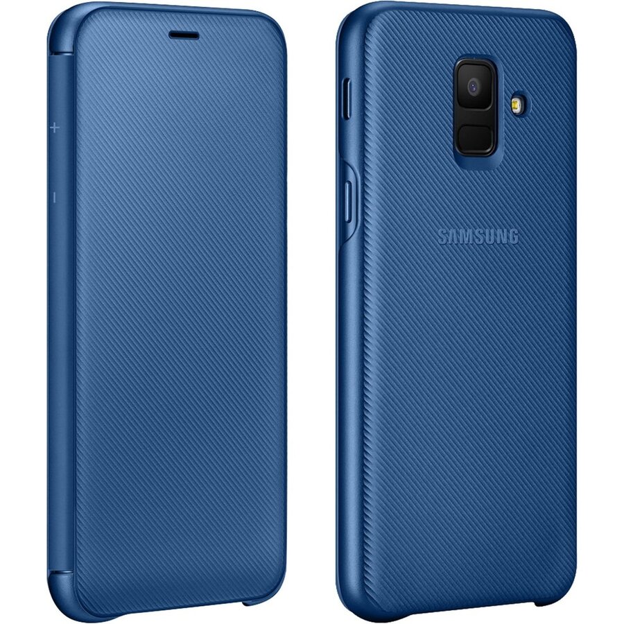 Samsung Wallet Cover - voor Samsung Galaxy A6 2018 - Blauw-2