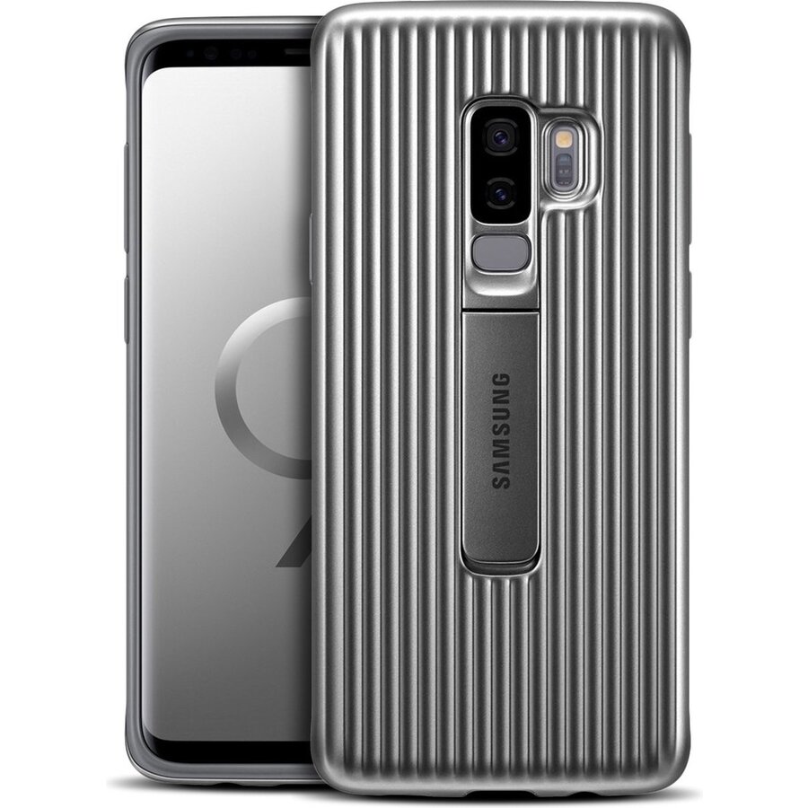 Samsung Protective Stand Cover - voor Samsung Galaxy S9 Plus - Zilver-2