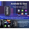 Zazitec Zazitec ZT-C2C01 Wireless Smart Apple CarPlay AI Box dongle met Android systeem, YouTube, Netflix, draadloze CarPlay en Android Auto ondersteuning