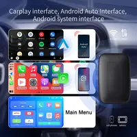 thumb-Zazitec ZT-C2C01 Wireless Smart Apple CarPlay AI Box dongle met Android systeem, YouTube, Netflix, draadloze CarPlay en Android Auto ondersteuning-2