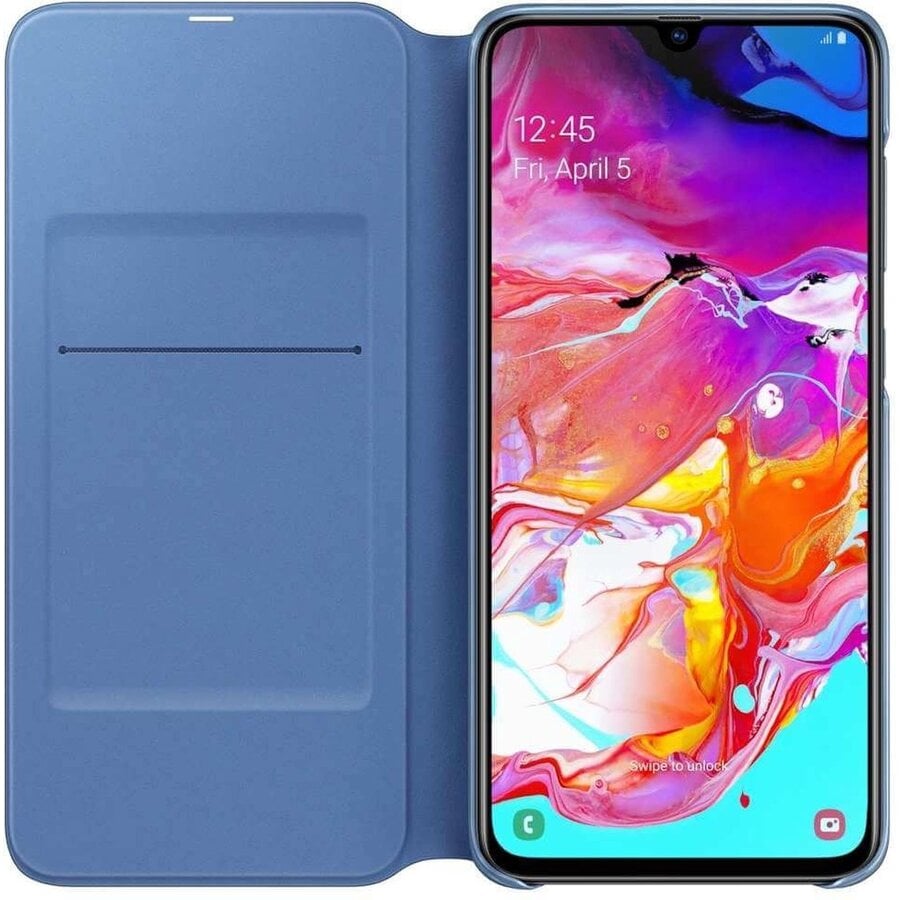 Samsung flip wallet - Samsung Galaxy A70 - Zwart-2