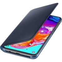 thumb-Samsung flip wallet - Samsung Galaxy A70 - Zwart-3