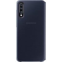 thumb-Samsung flip wallet - Samsung Galaxy A70 - Zwart-4