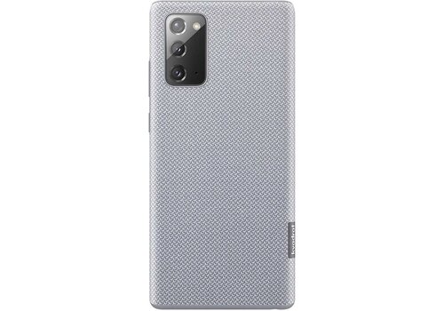 Samsung Kvadrat Hoesje - Samsung Galaxy Note 20 - Grijs 