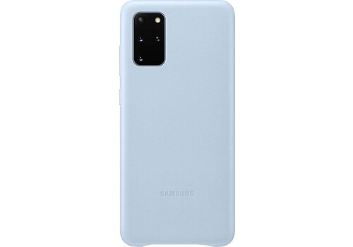 Samsung Leather Hoesje - Samsung Galaxy S20 Plus - Blauw 