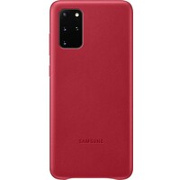 thumb-Samsung Leather Hoesje - Samsung Galaxy S20 Plus - Rood-1