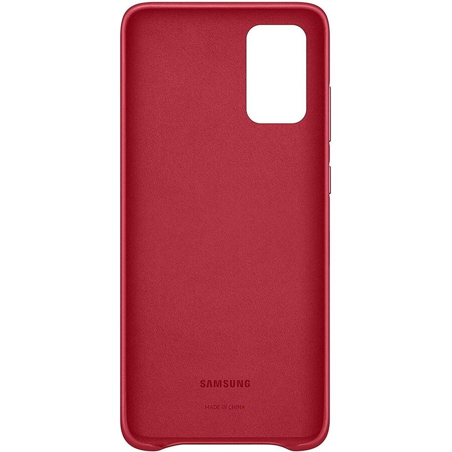 Samsung Leather Hoesje - Samsung Galaxy S20 Plus - Rood-3