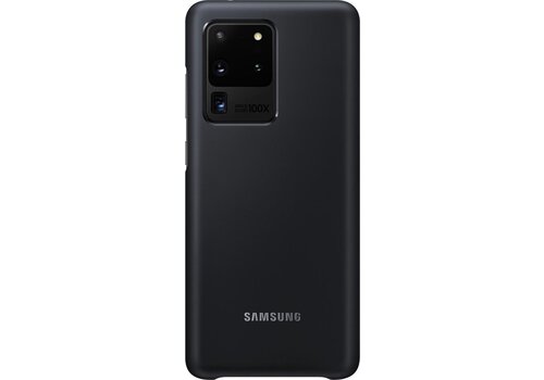 Samsung LED View Hoesje - Samsung Galaxy S20 Ultra - Zwart 