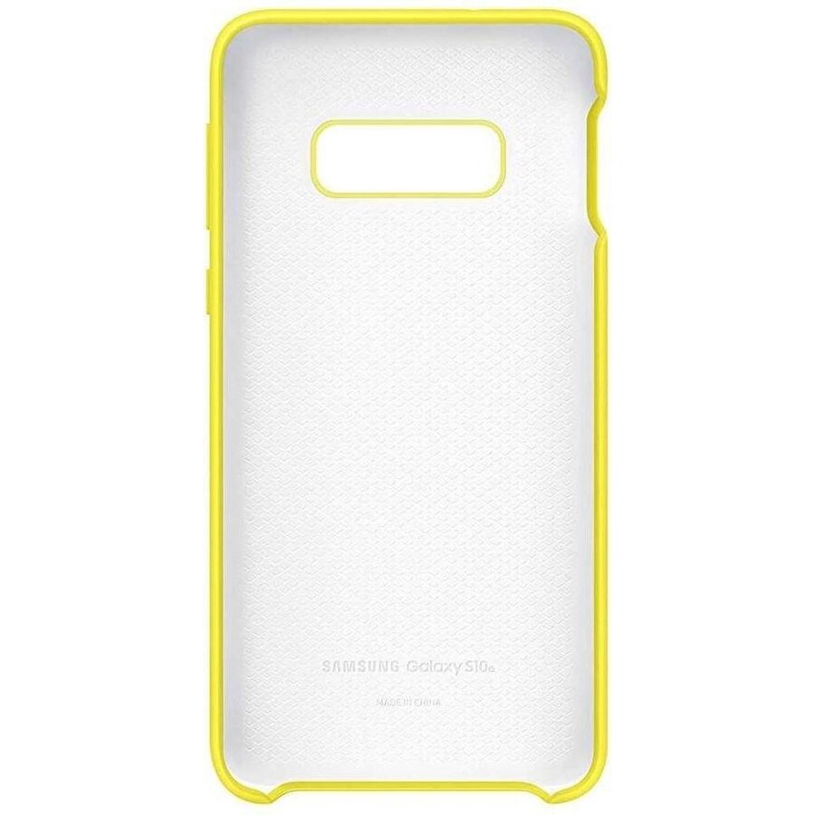 Samsung silicone cover - geel - voor Samsung Galaxy S10e-3