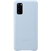 Samsung Leather Hoesje - Samsung Galaxy S20 - Blauw