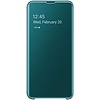 Samsung Clear View Hoesje - Samsung Galaxy S10e - Groen