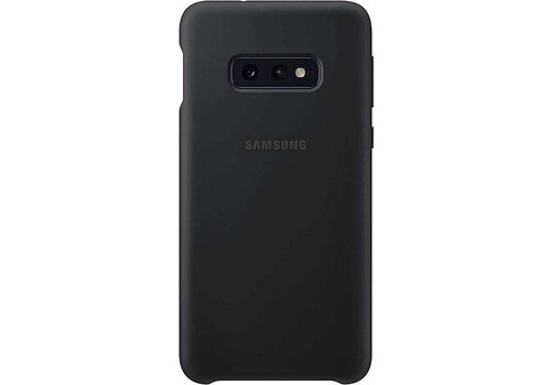 Samsung silicone cover - zwart - voor Samsung Galaxy S10e 