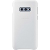Samsung lederen cover - wit - voor Samsung Galaxy S10e