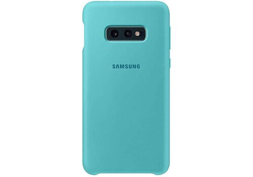 Samsung silicone cover - groen - voor Samsung Galaxy S10e 