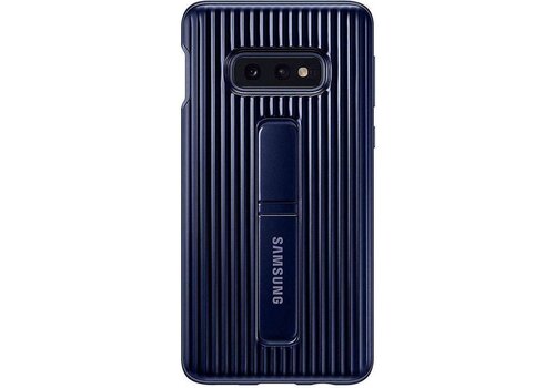 Samsung protective standing cover - Blauw - voor Samsung Galaxy S10e 