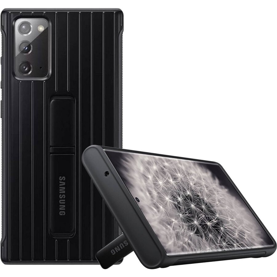 Samsung Protective Standing Hoesje - Samsung Galaxy Note 20 - Zwart-5