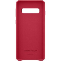 thumb-Samsung Lederen Cover - voor Samsung Galaxy S10 - Rood-3