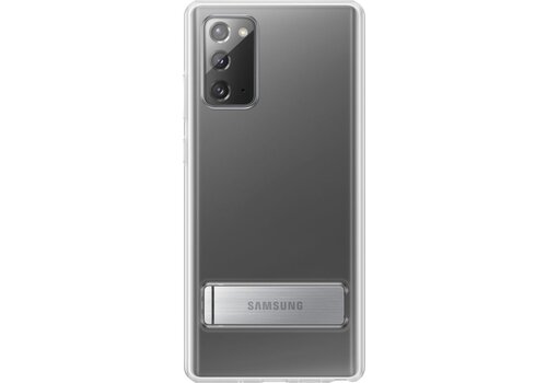 Samsung Clear Standing Hoesje - Samsung Galaxy Note 20 - Transparant 