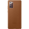 Samsung Leather Hoesje - Samsung Galaxy Note 20 - Bruin